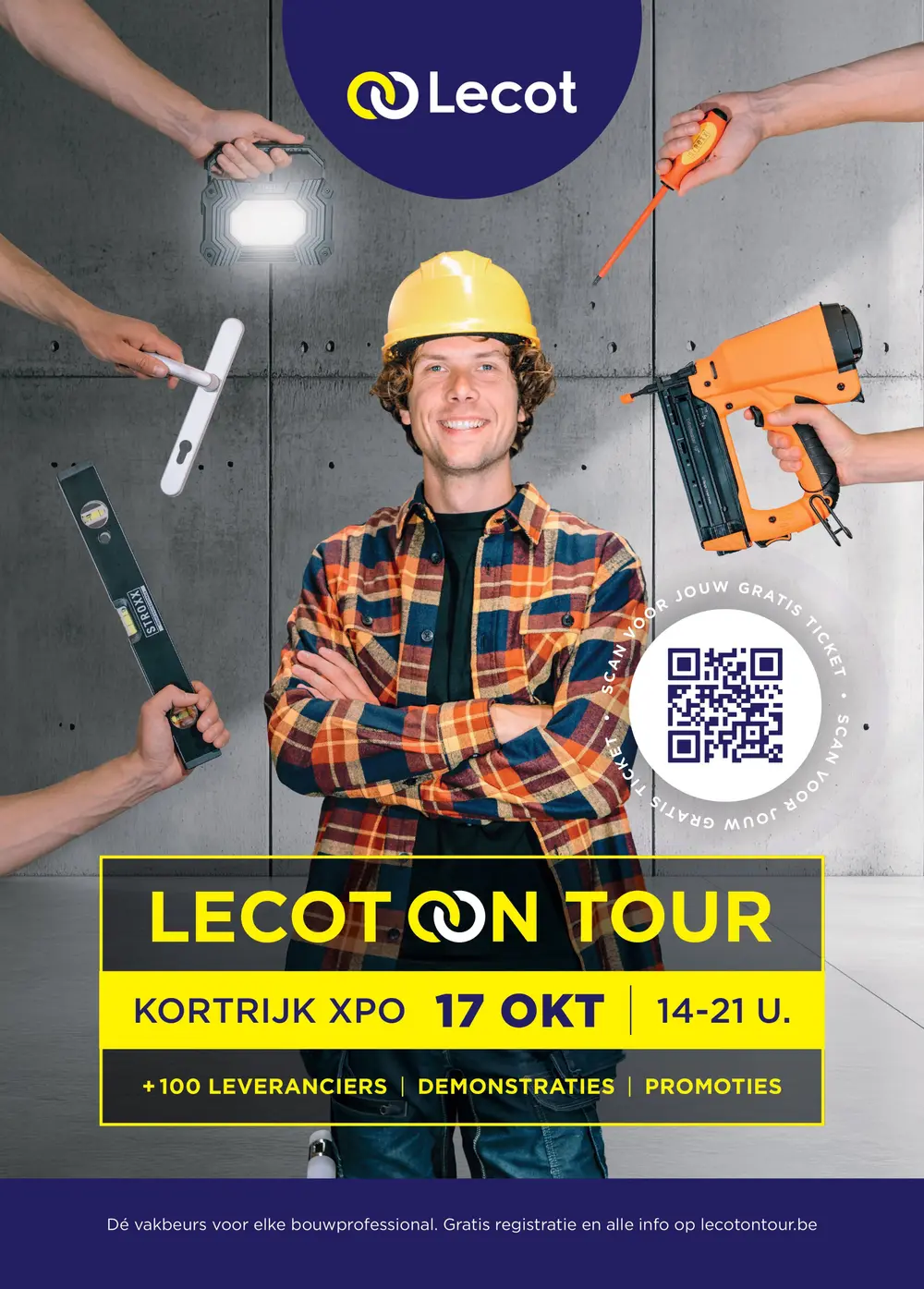 Lecot on tour affiche