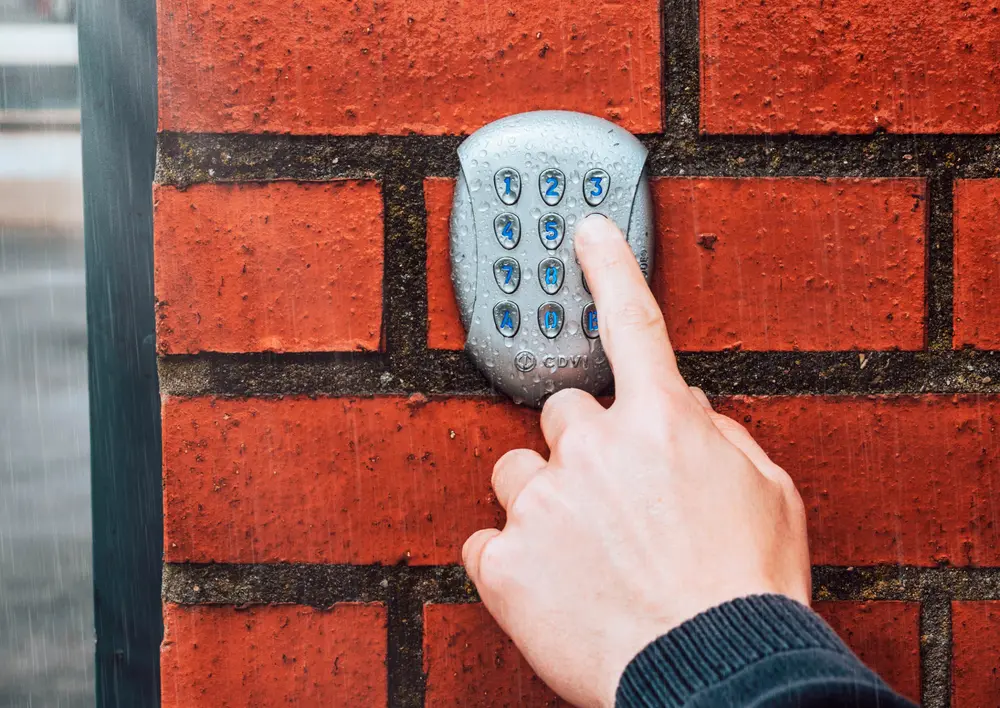 GALEO keypad op muur
