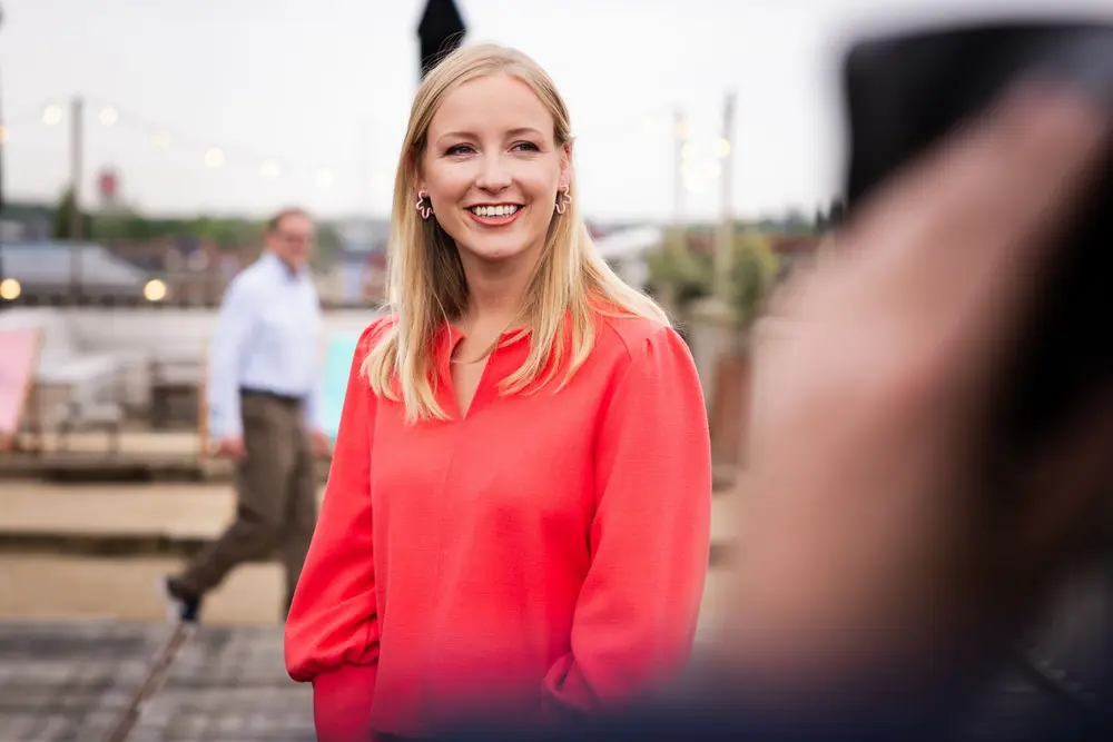 Melissa Depraetere geschminkt