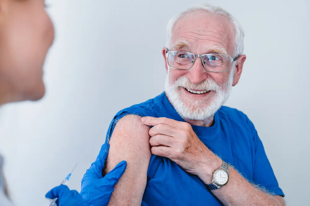 Vaccination antigrippe chez les personnes de plus de 65 ans