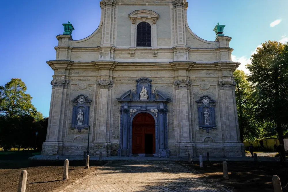 Gevel kerk Gent
