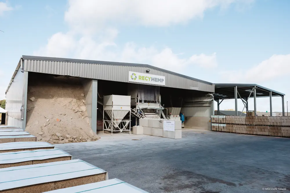 Isohemp hennepblokken bouw