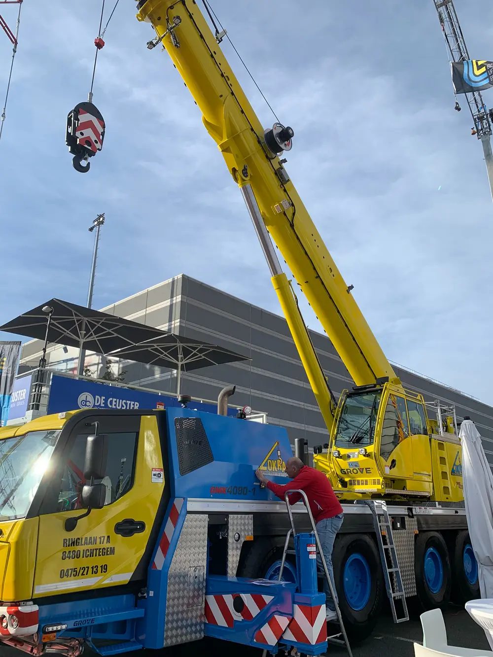 Kraan op MATEXPO