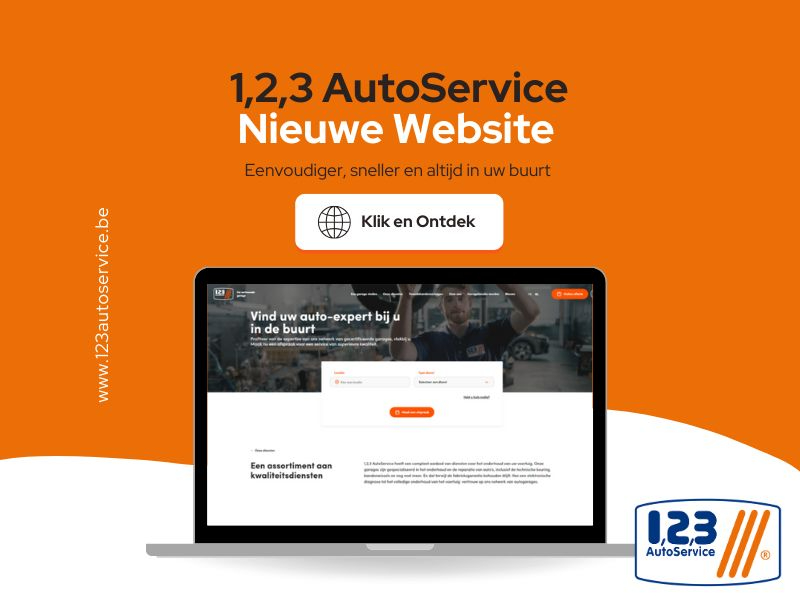 Nieuwe website versnelt groei 1,2,3 AutoService