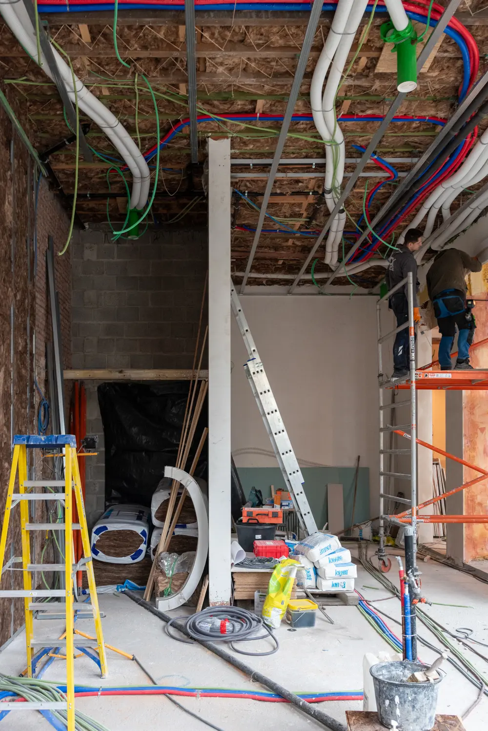 renovatie van herenhuis in Antwerpen