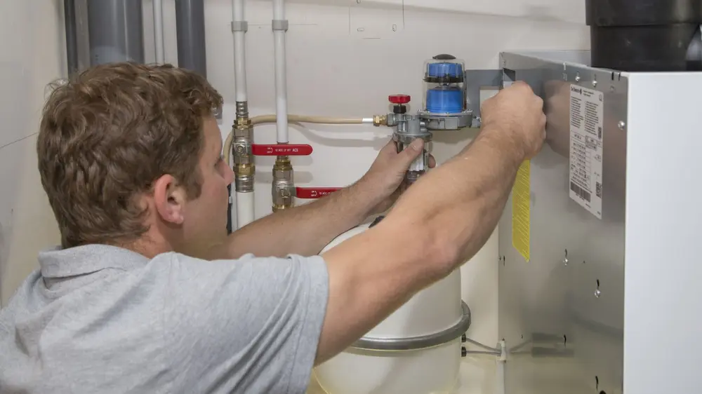 plaatsing nieuwe mazoutketel