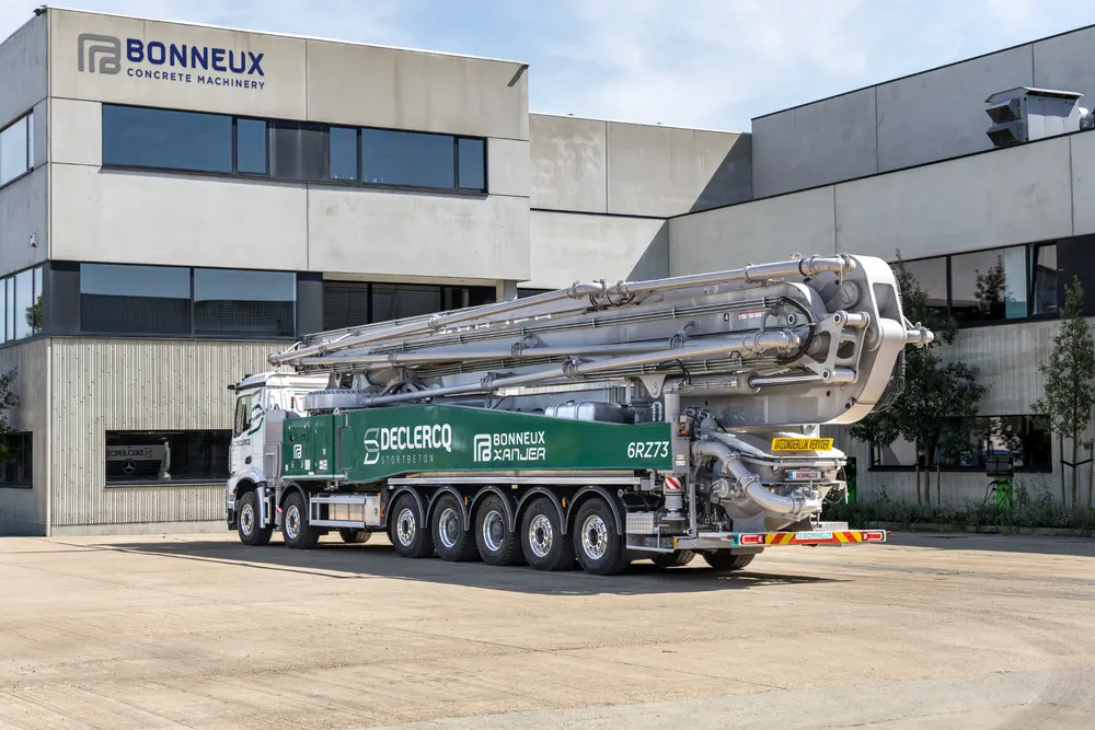 Bonneux Xanjer betonpomp 