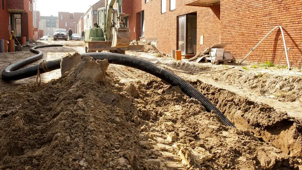 warmtenet grote schaal
