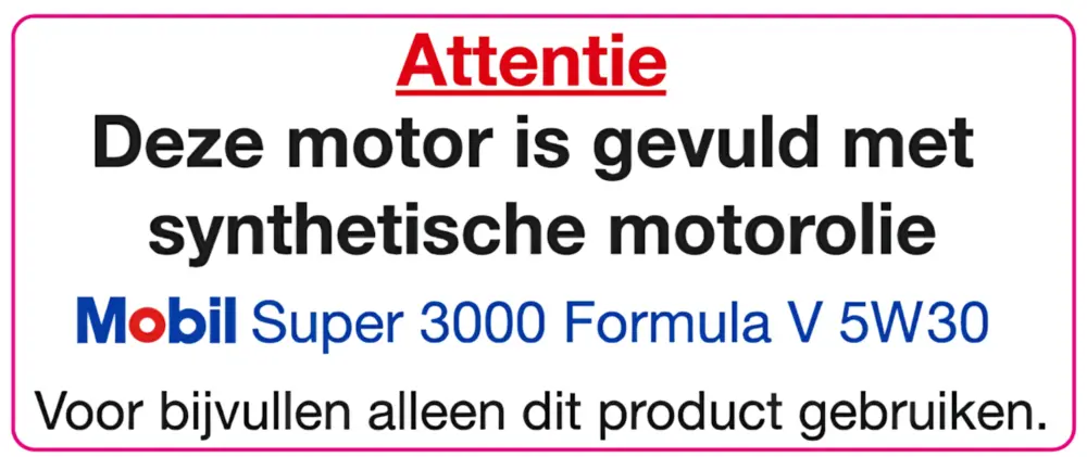 Kleurcodering en informatie op de juiste plaats verkleint de kans op het foutief gebruik van vloeistoffen