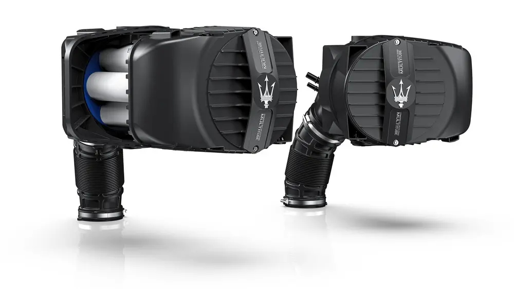 UFI MULTITUBE, the revolutionary engine air filtration technology produced by UFI Filters lucht