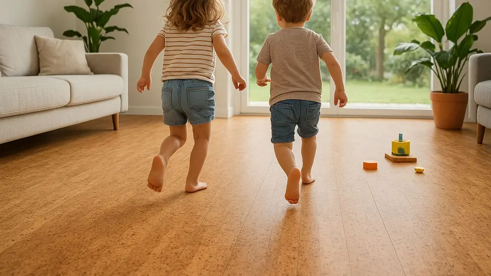 loopgeluiden kurkvloer beperkt