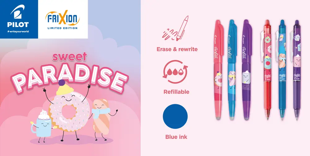 Limited Edition Frixion Fancy Winter SWEET PARADISE
