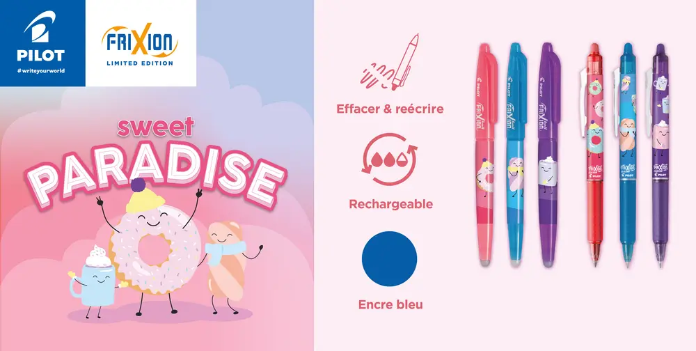 Limited Edition Frixion Fancy Winter SWEET PARADISE