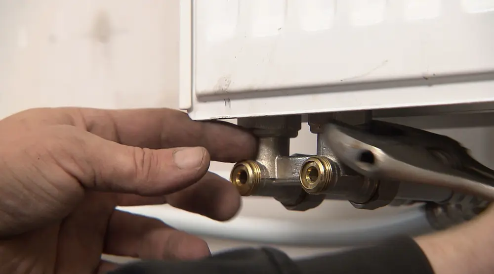 radiator verplaatsen