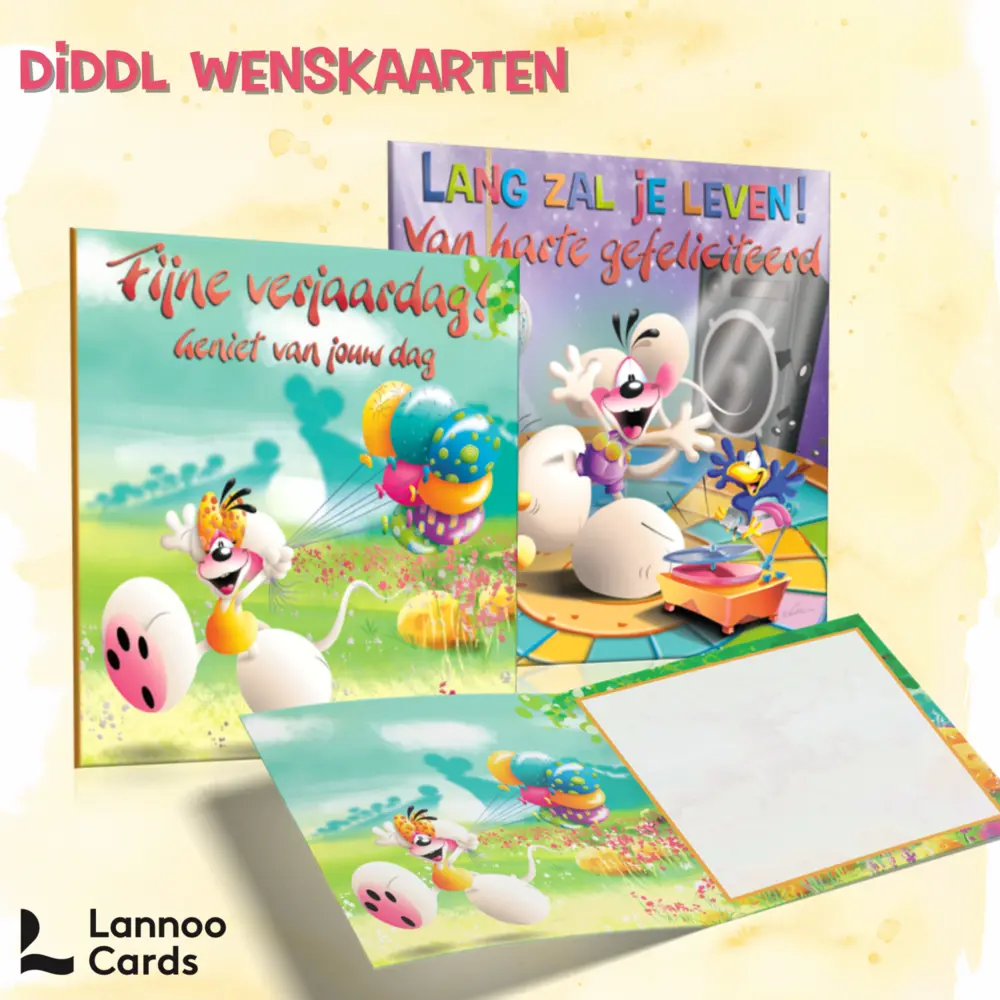 Diddl is back: wenskaarten