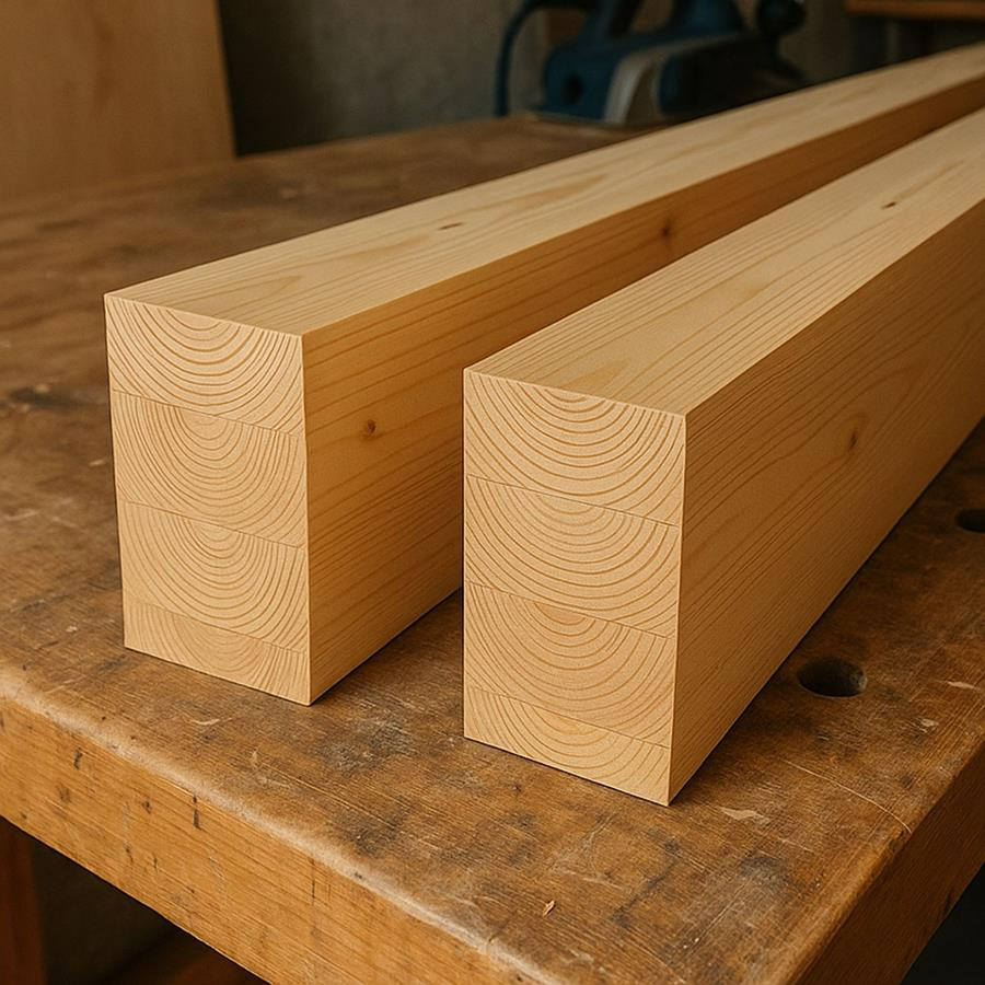 Dikteverbinding (gelamineerde balken)