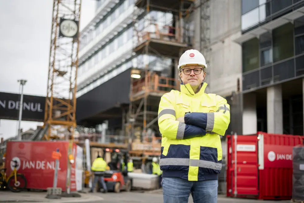 Foto Jan De Nul - werkplek