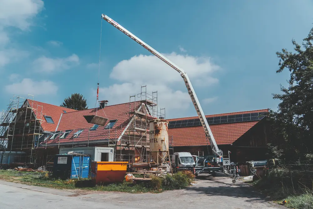 Klaas-aanhangkranen, te vervoeren met een trekhaak