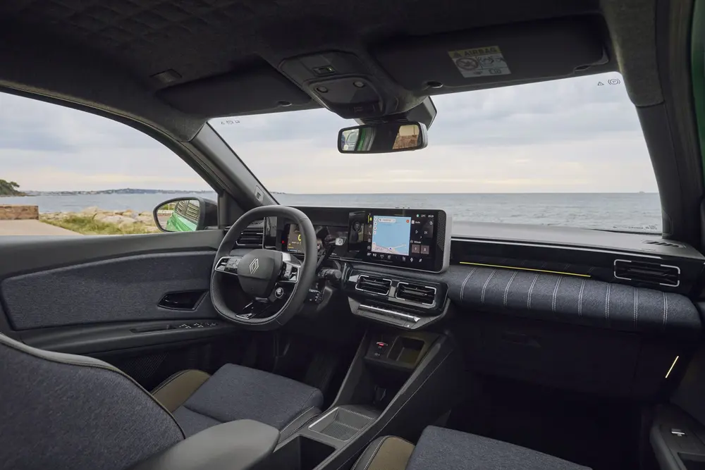 Rijtest Renault R5 E-Tech Electric, Urban Range dashboard