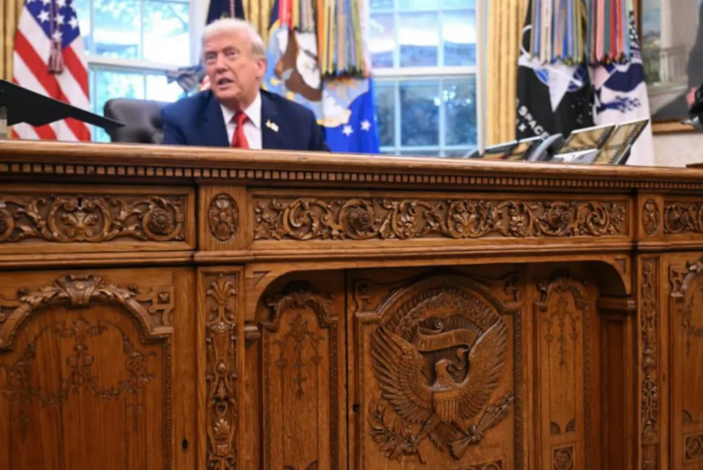 Donald Trump voert heffing in