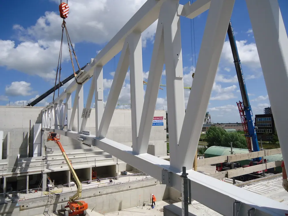 Gepoedercoate brug