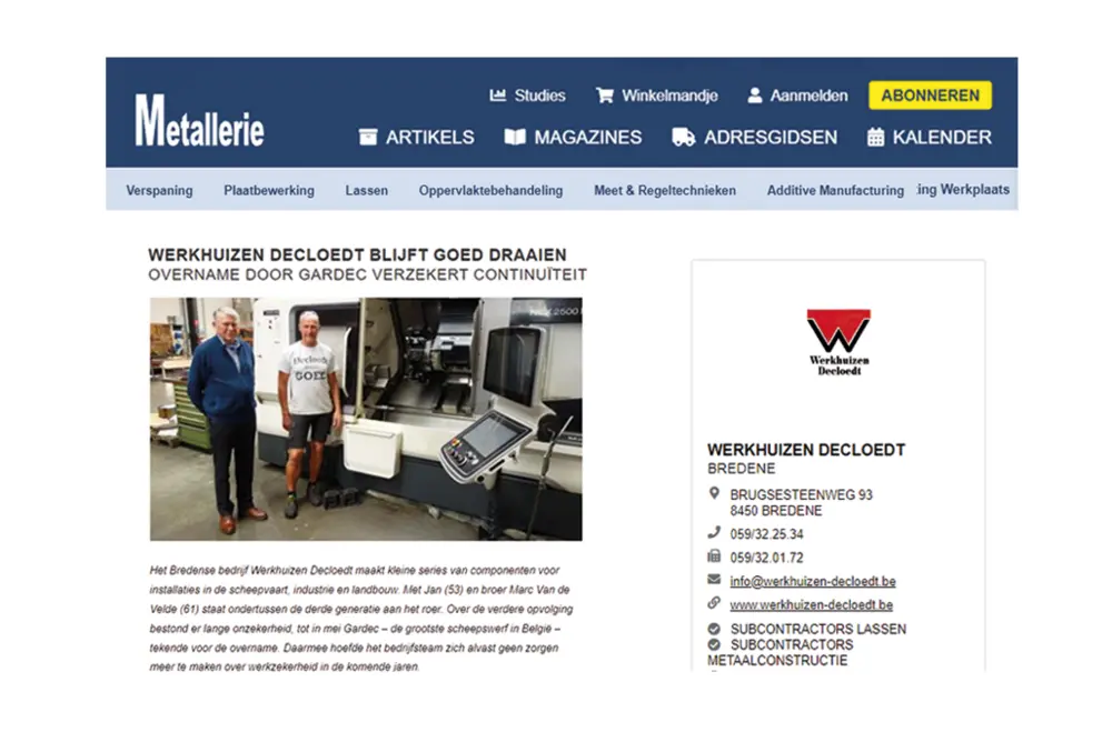 De Special Toeleveranciers richt zich rechtstreeks op beslissers en professionals
