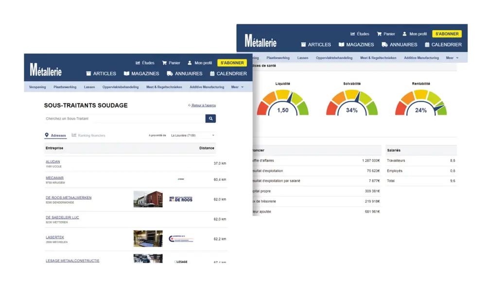 Notre programme spécial et notre plateforme en ligne font le lien entre l'offre et la demande