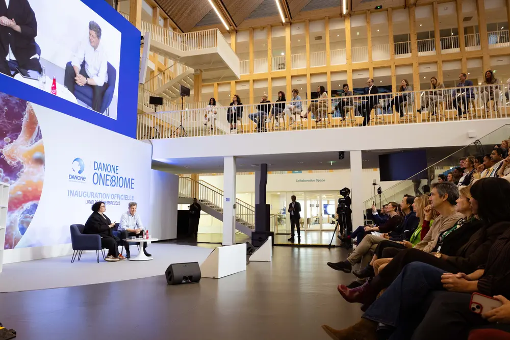 Inauguration OneBiome Lab Danone