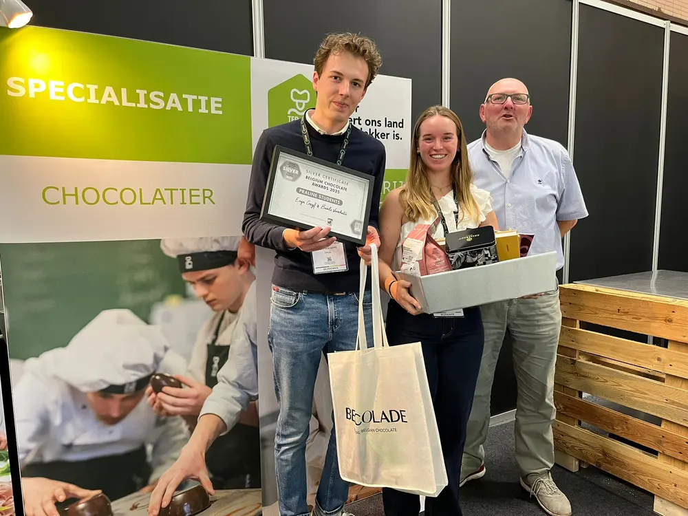 Zilver Belgium Chocolate Awards