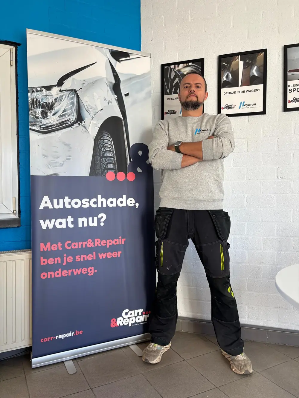 Nicolas Heyman is overtuigd van de meerwaarde van Carr&Repair