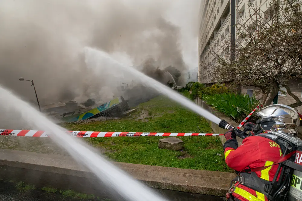 Het groendak stort in