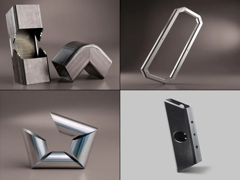 3D-laseren buizen kokerprofielen