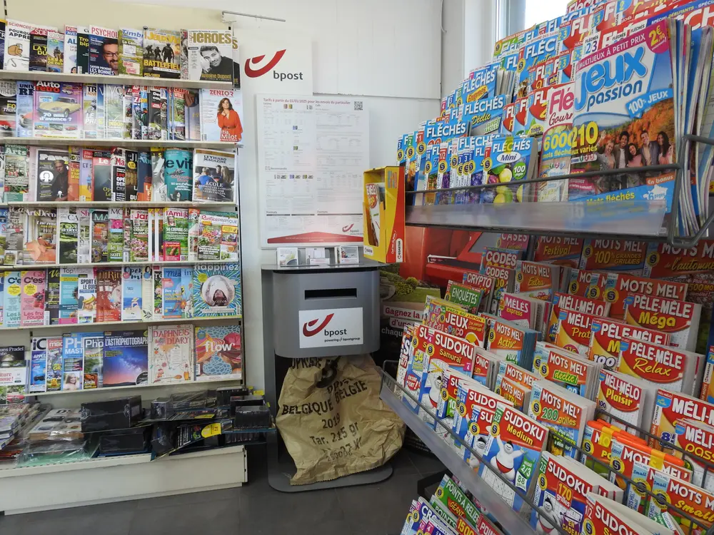 bpostpunt in de winkel