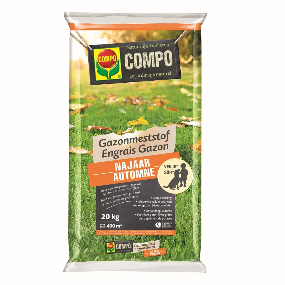 Assortiment gazonmeststoffen