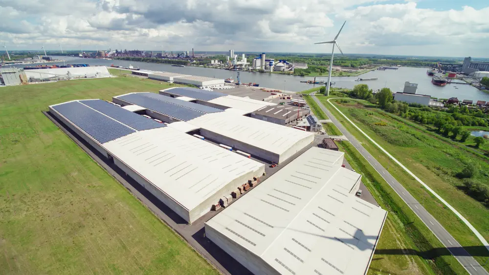 de site van vS Invest in Gent