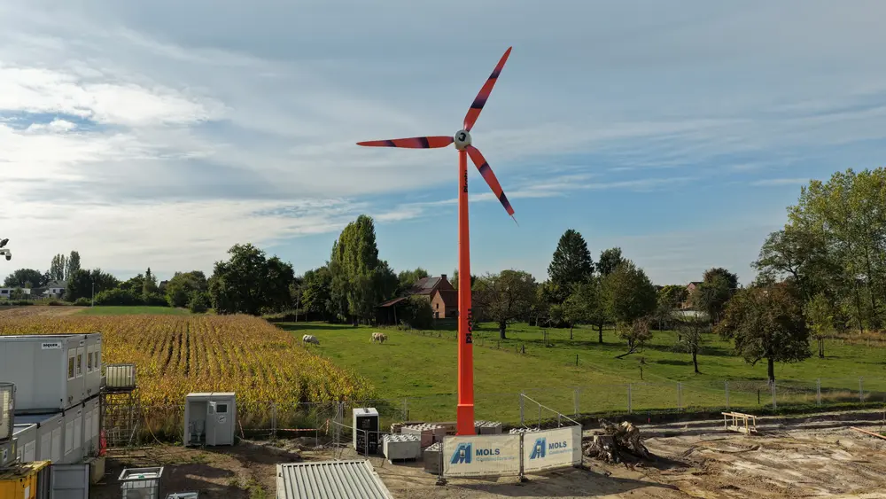 Windmolens op de werf