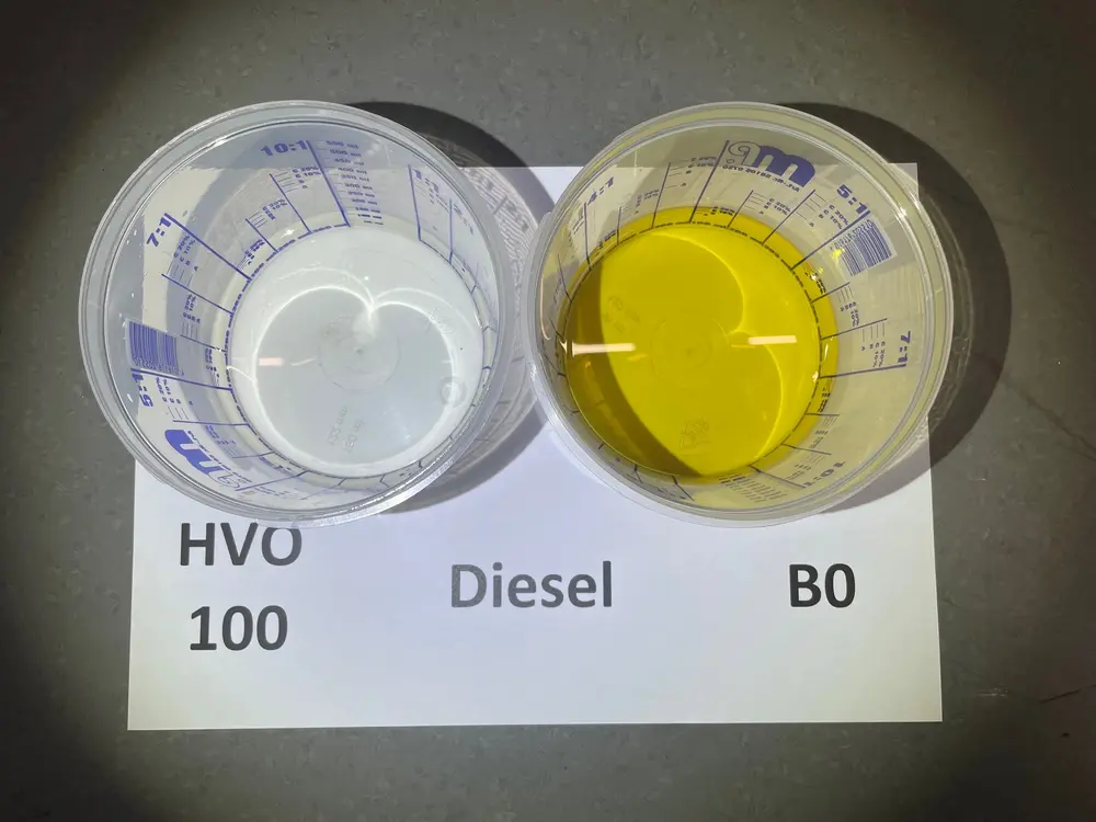 Diesel vs HVO SENNEBOGEN