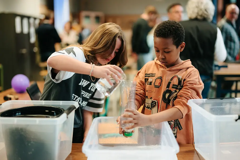 Leerlingen STEM-onderwijs