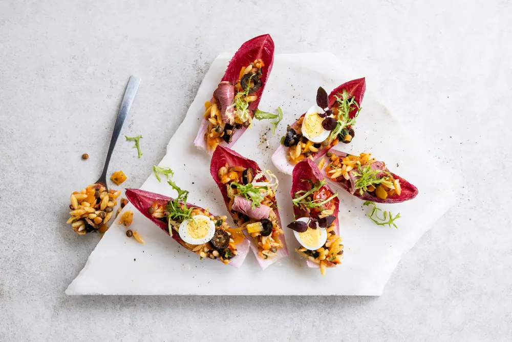 Grieks geïnspireerde salade