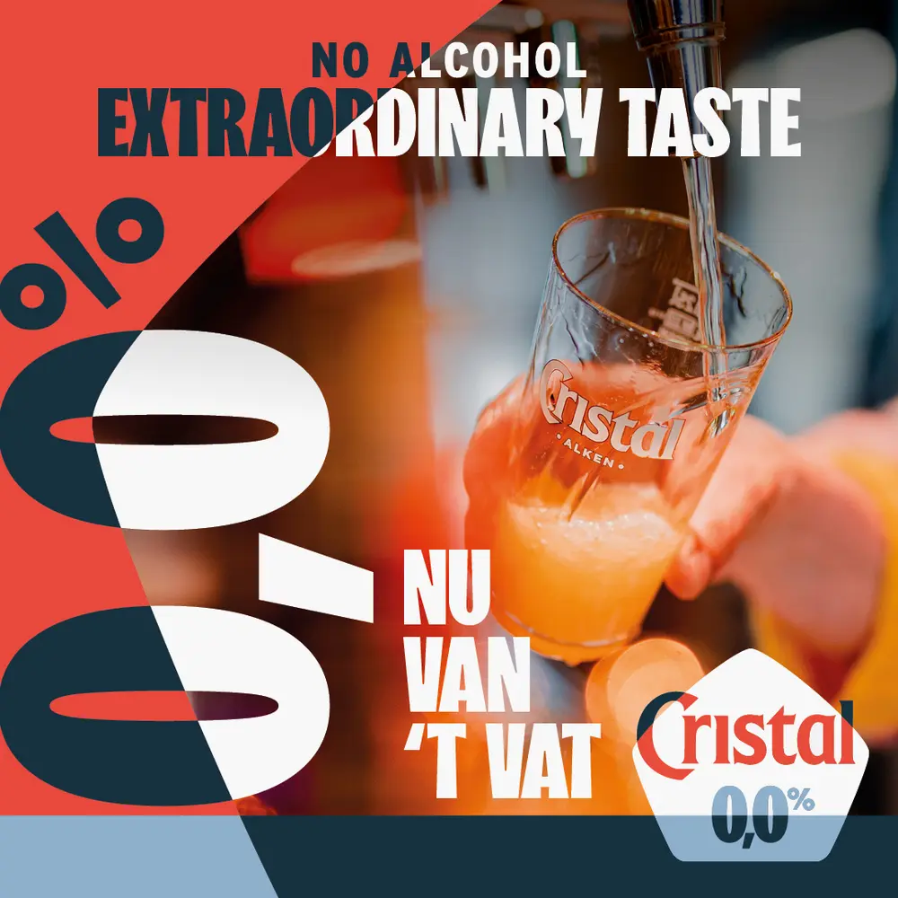 Alken Maes Cristal 0 percent van vat