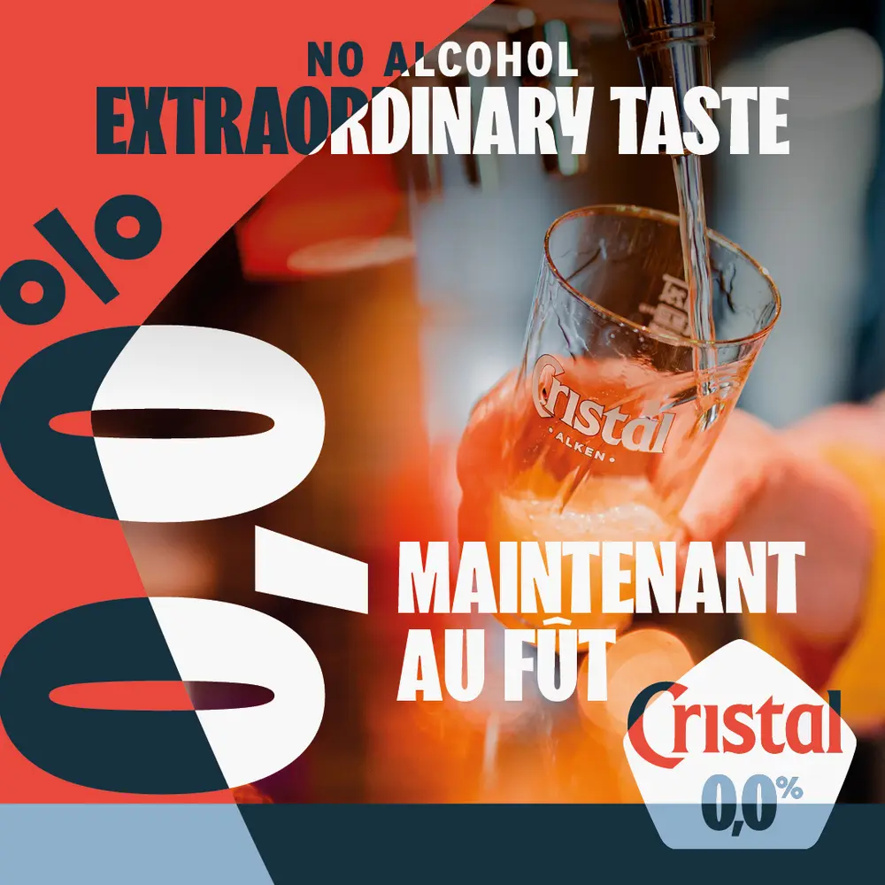Alken Maes Cristal 0 procent au fut