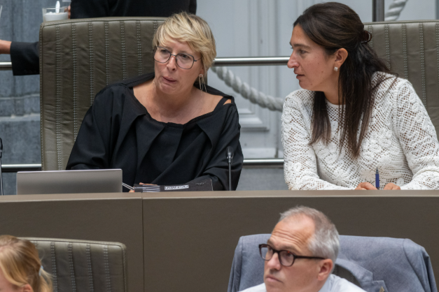 Zuhal Demir en Caroline Gennez