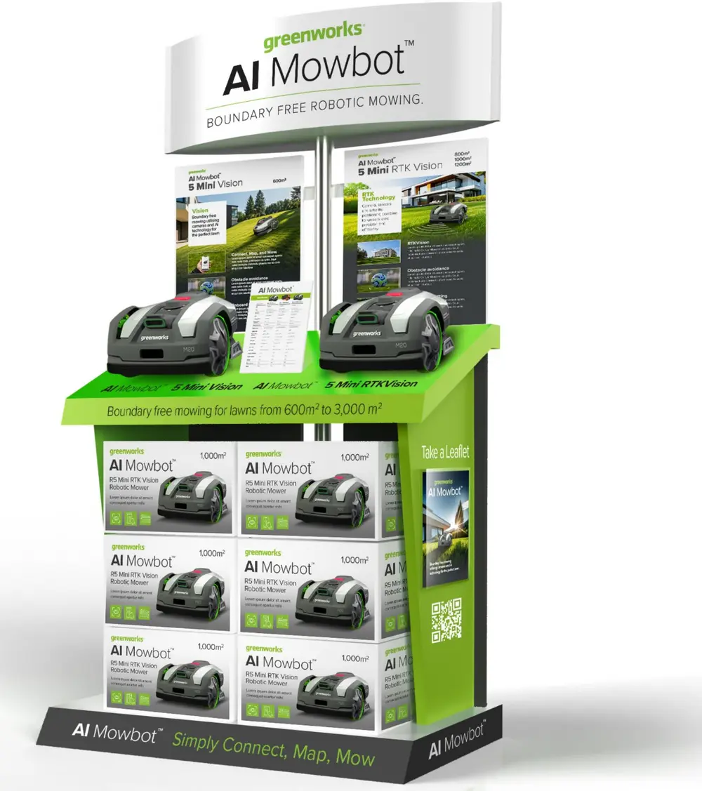 AIMobot POS materiaal