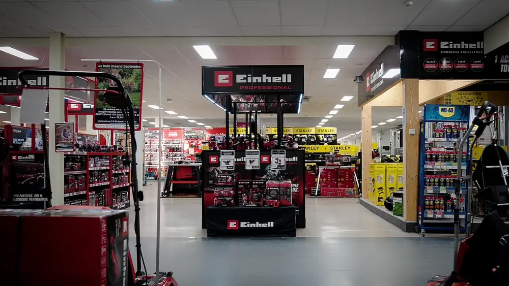 Einhell bij Interchalet