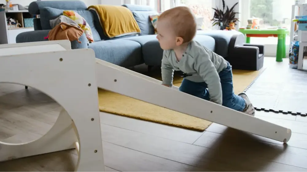 speelkubus of glijbaan kinderen