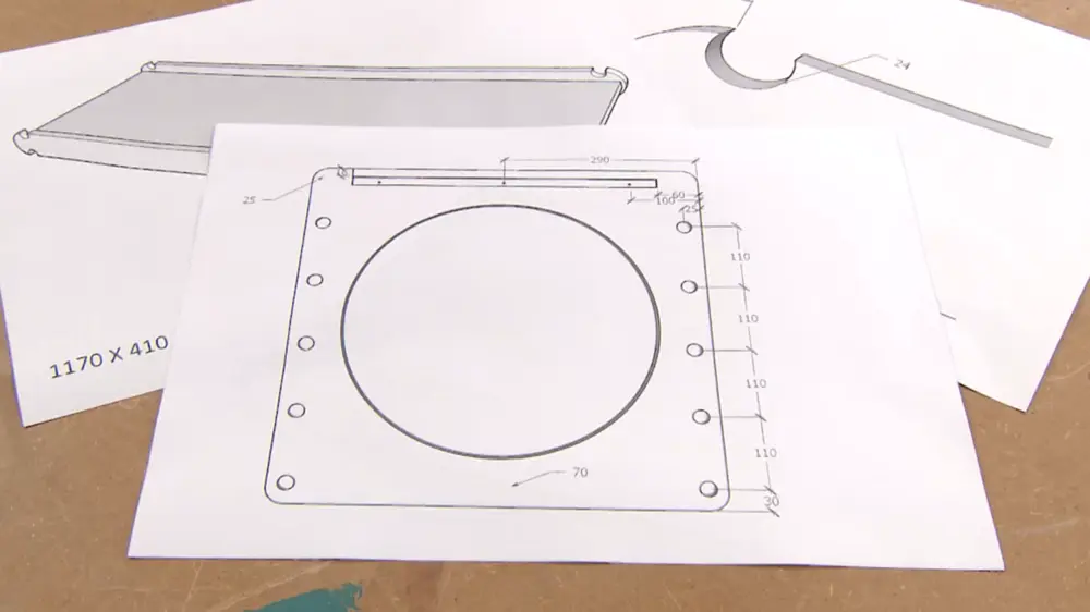 je ontwerp uittekenen