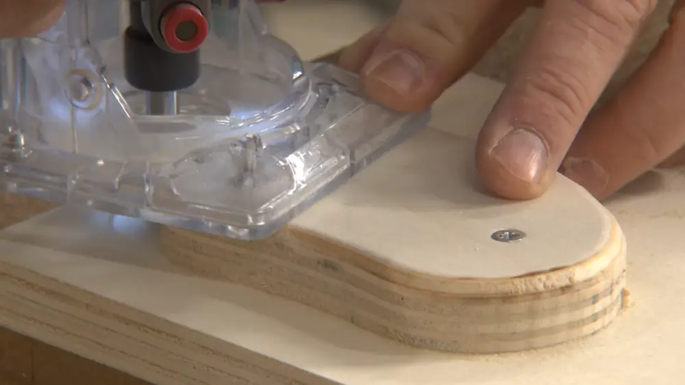 klimhout uitzagen frezen