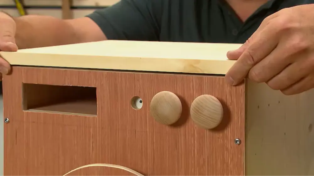 toppaneel speelgoed machine