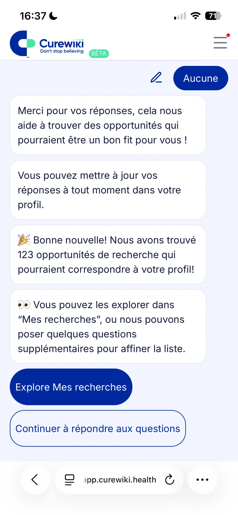 The Patient Voice Databse