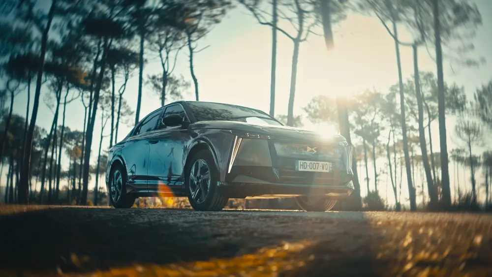 De DS N°8 Étoile Long Range bereikte Biscarrosse na 750 km zonder laden